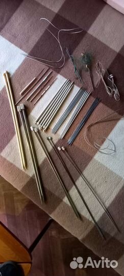 Крючки и спицы для вязания
