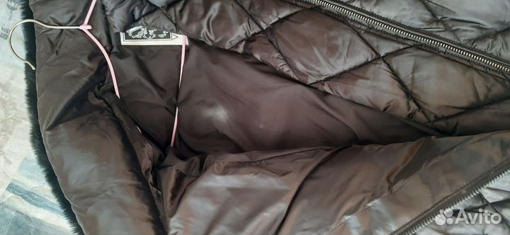 Пальто женское демисезонное 46 48 черное длинное