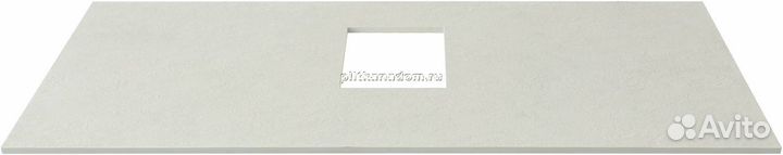 Allen Brau Infinity 1.21012.G-S Столешница для мебели, серая структ