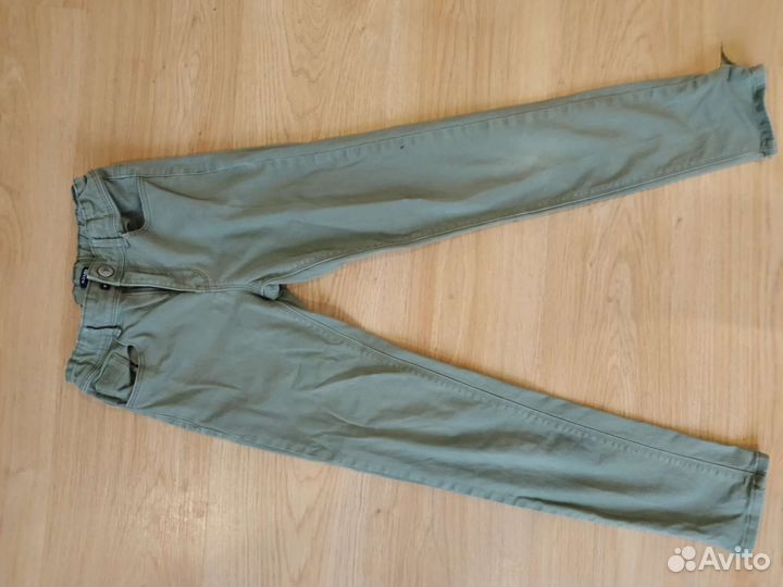 Джинсы на девочку 140