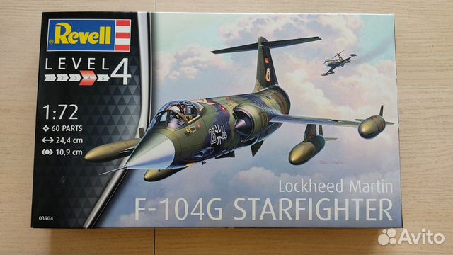 F-104G Starfighter Revell 1:72 Модель самолета