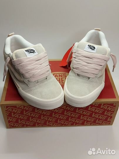 Кеды vans knu skool pastel pink