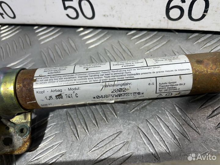 Б/У Подушка безопасности боковая шторка лев#001