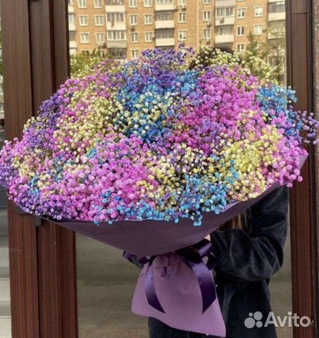 Букет из Гипсофилы. Цветы. Доставка