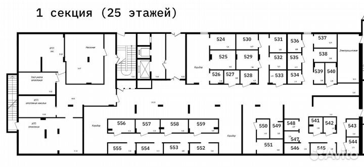 Сейф-комната (кладовая) в ЖК Современник