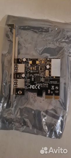 Контроллер PCI-E USB 3.0 двух портовый
