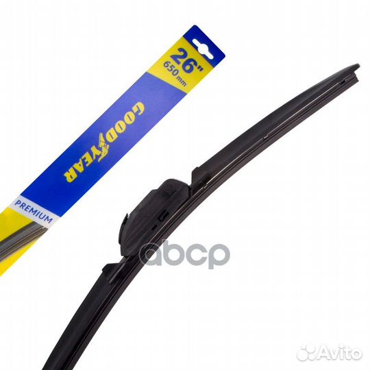 Щетка стеклоочистителя бескаркасная (650 мм) 