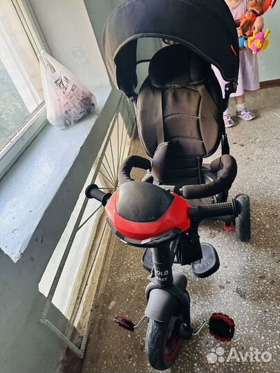 Велосипед коляска с ручкой складной