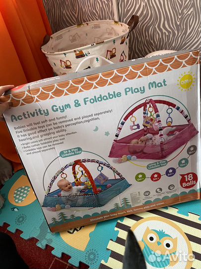 Развивающий коврик