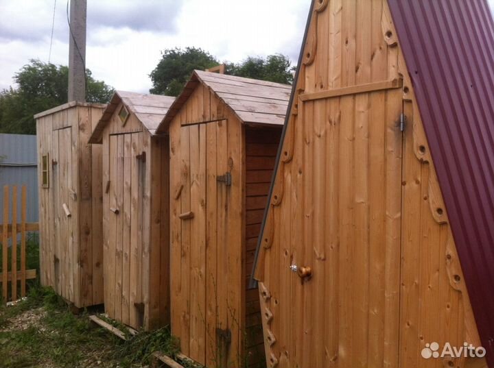 Дачные туалеты, душевые, собачьи домики и другие