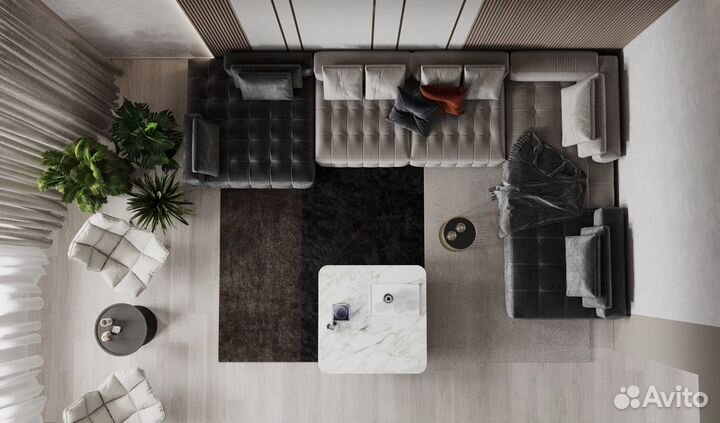 3D визуализация интерьера