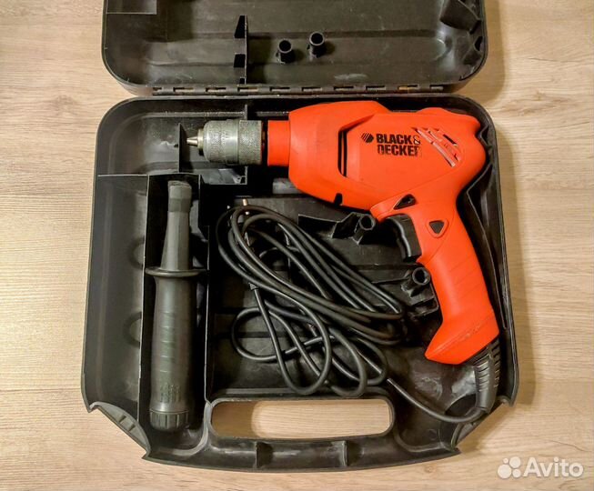 Ударная дрель Black & Decker kr60l