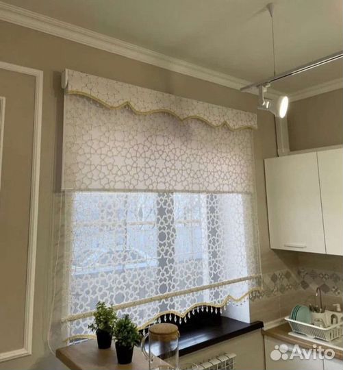 Жалюзи двойные Дуэт рулонная штора