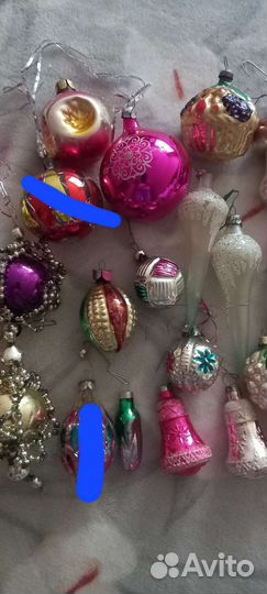 Елочные игрушки СССР