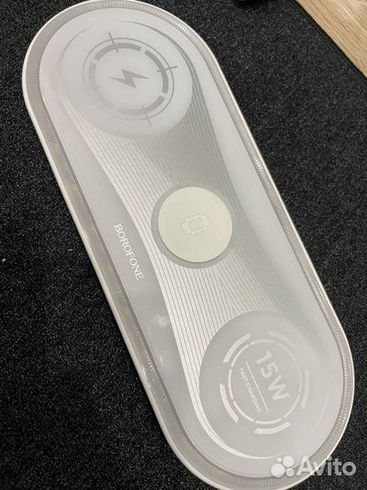 Беспроводная зарядка 3в1 15W для Apple