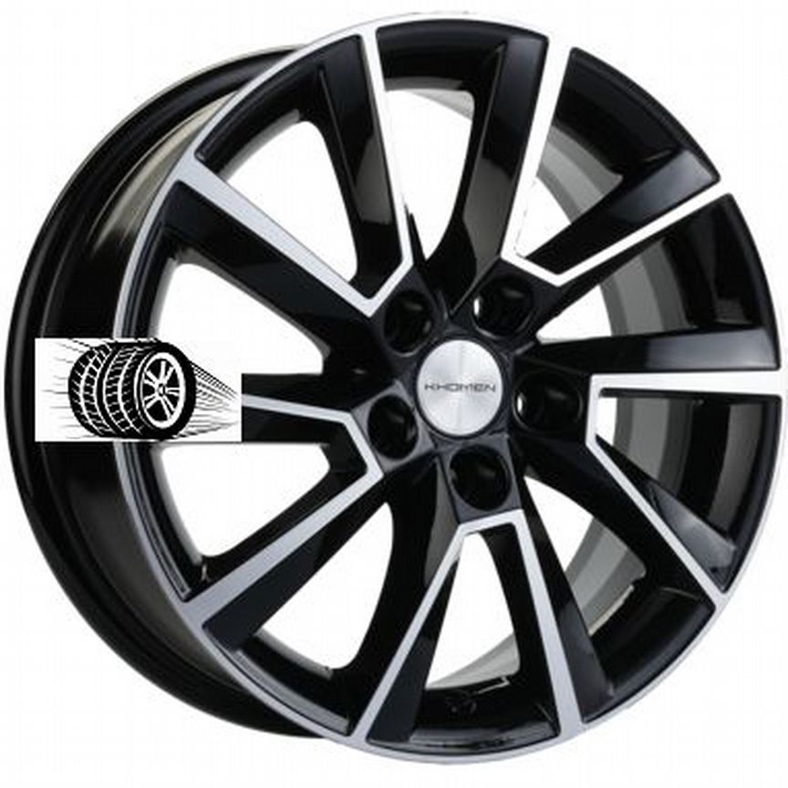 Литые диски Khomen Wheels 6×R15 5×100