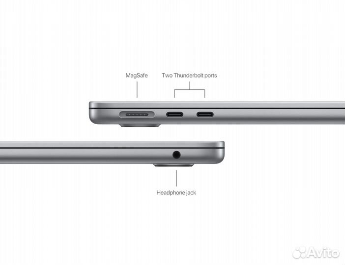 MacBook Air 13 2024 M3 8C/10C GPU/16/512 Space Gr