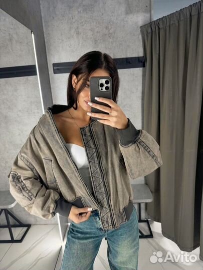 Бомбер варенка женский