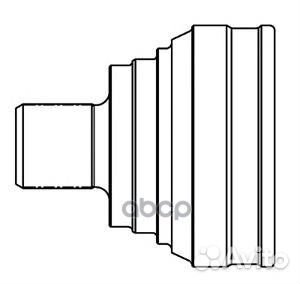 Шрус VW transporter IV 1.9D-2.8 90-03 нар. 8610