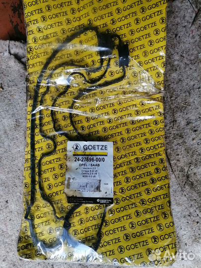 Прокладка клапанной крышки opel omega