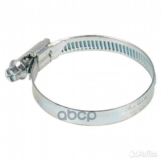 Хомут 40-56/9 мм, червячный, оцинкованный (W1), 1