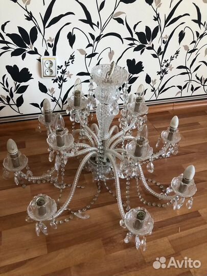 Люстра хрусталь