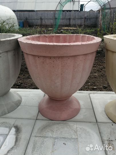 Вазоны для цветов бетонные