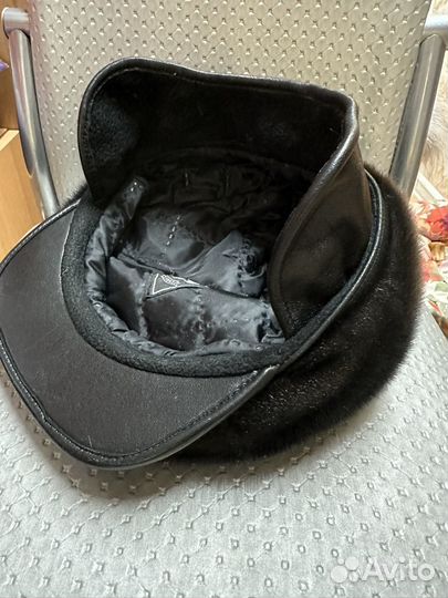 Меховая мужская кепка