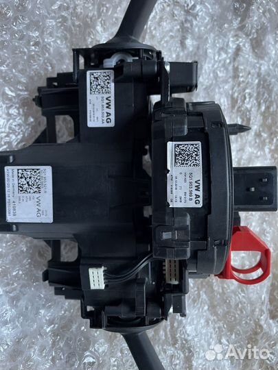 Подрулевой шлейф блок volkswagen