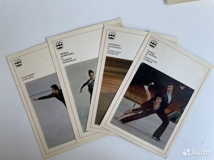 Наборы открыток. Хоккей, спорт