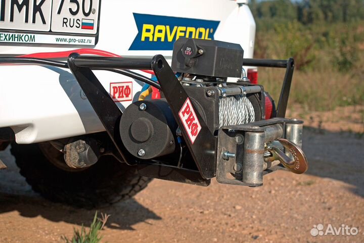 Площадка съёмная риф для переносной лебёдки