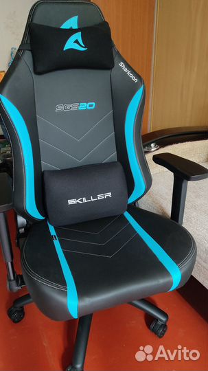 Компьютерное игровое кресло Sharkoon Skiller SGS20