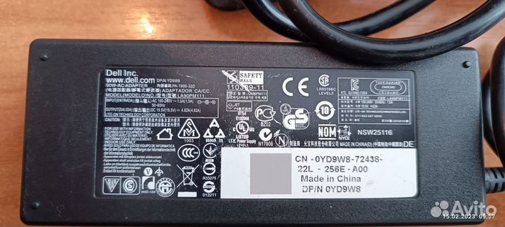 Блок питания адаптер для ноутбука Dell PA-1900-32D