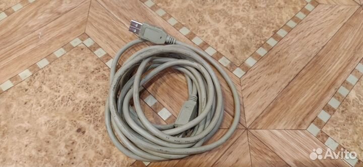 Кабель для подключения принтера, 3 метра