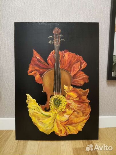 Картина холст, масло 50*70см