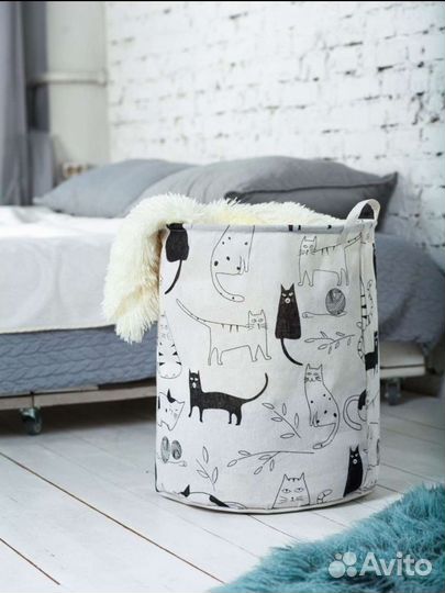 Корзина для игрушек белья