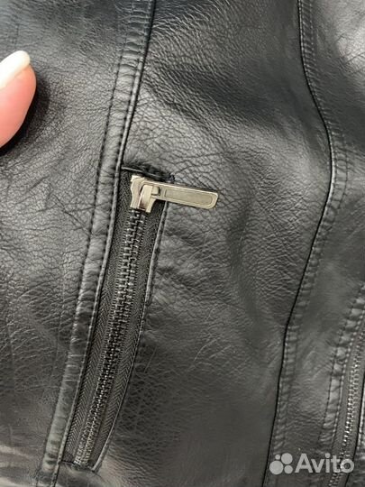 Кожаная куртка женская