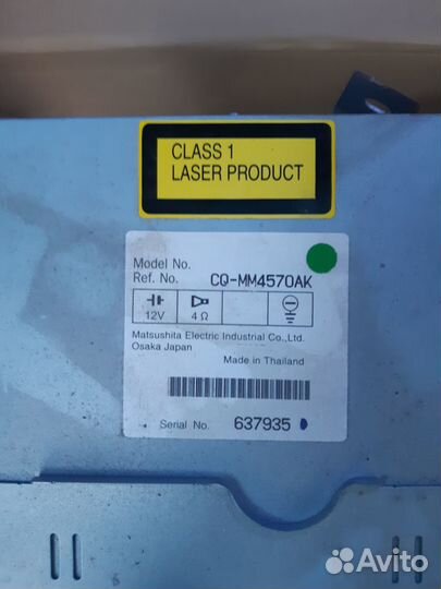 Магнитола штатная гу мазда mazda