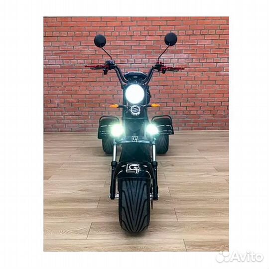 Трехколесный электроскутер Citycoco