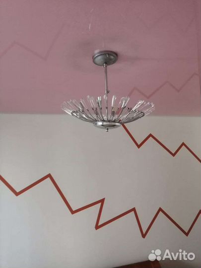 Роскошная люстра хрусталь Германия