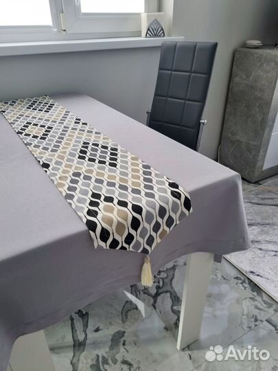 Скатерть и дорожка тканевая