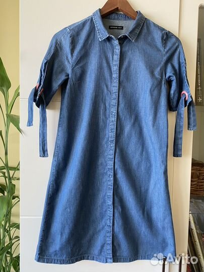 Платье-рубашка на рост 152 см