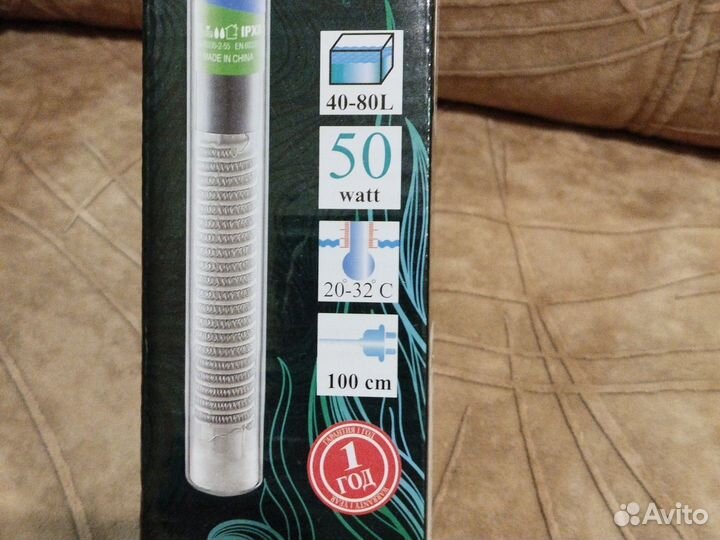 Аквариумный водяной нагреватель Barbus