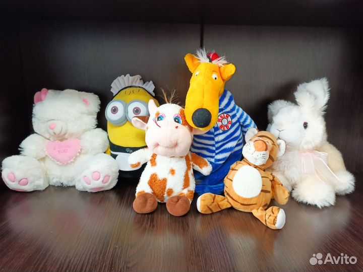 Мягкие игрушки пакетом