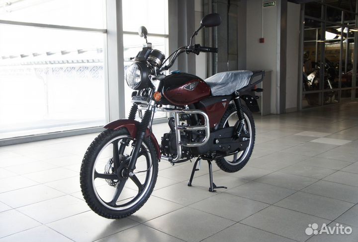 Мопед Vento Riva II RX (Бордовый) (Диск. тормоз)