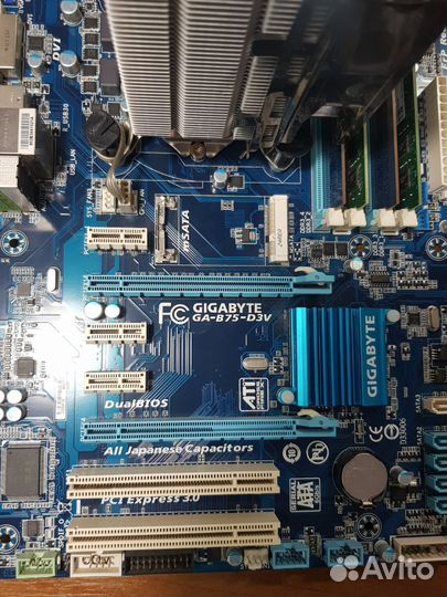 Комплект i7 3770s/Gigabyte b75 d3v/16gb