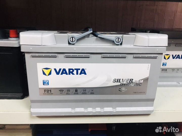 Аккумуляторы Varta AGM 80