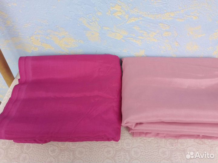 Ткань шелк искусственный