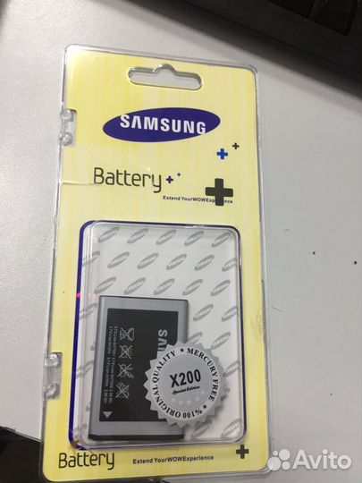 Акб оригинал samsung E250/E210/C120/C260/C250/X160