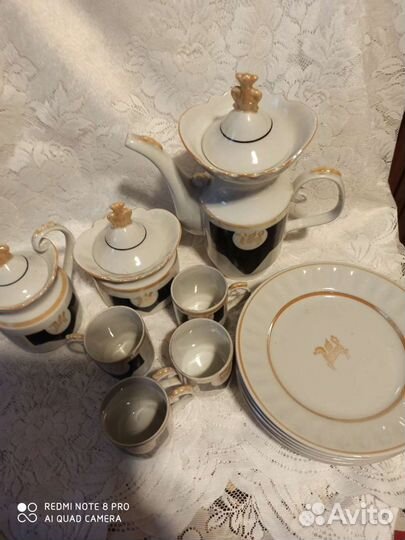 Кофейные чайные винтажные сервизы СССР посуда